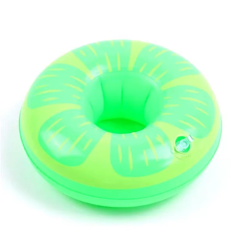 Inflatable Cup Holder Unicorn Flamingo Drink Holder Swimming Pool Float Bathing Pool Toy Party Decoration Bar Coasters