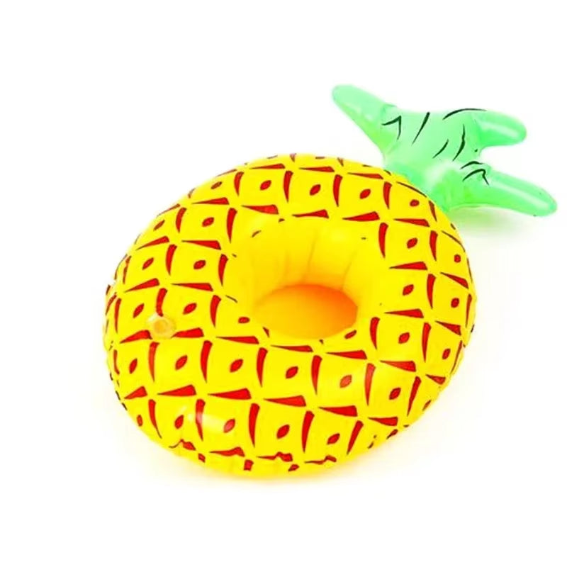 Inflatable Cup Holder Unicorn Flamingo Drink Holder Swimming Pool Float Bathing Pool Toy Party Decoration Bar Coasters